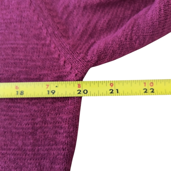 Nomadic Traders Burgundy V-Neck Sweater Size L - Picture 3 of 6